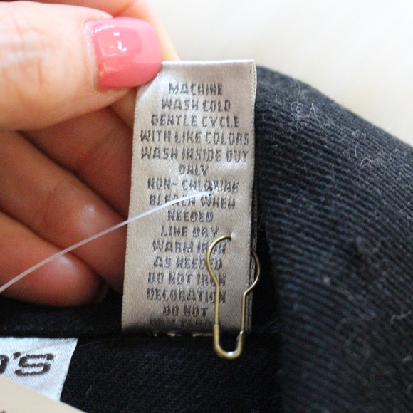 Chico's ,  Denim Dazzle Rowena  jacket black size 1 - Picture 8 of 9